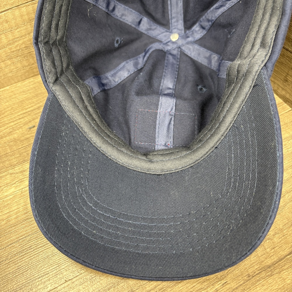 Samuel Adams Cap Hat Blue Adjustable Strapback One Size Beer - Picture 9 of 9